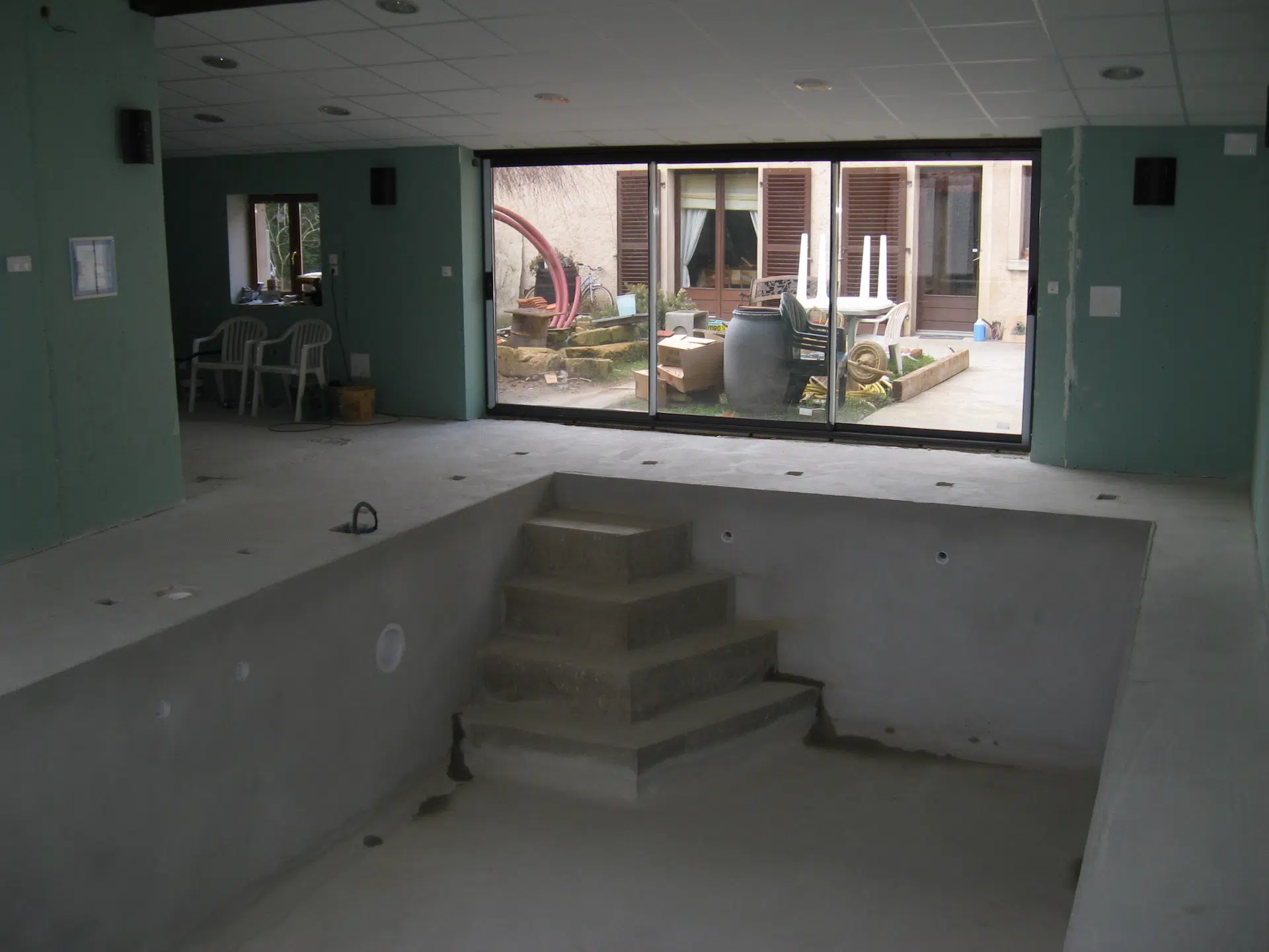 construction piscine
